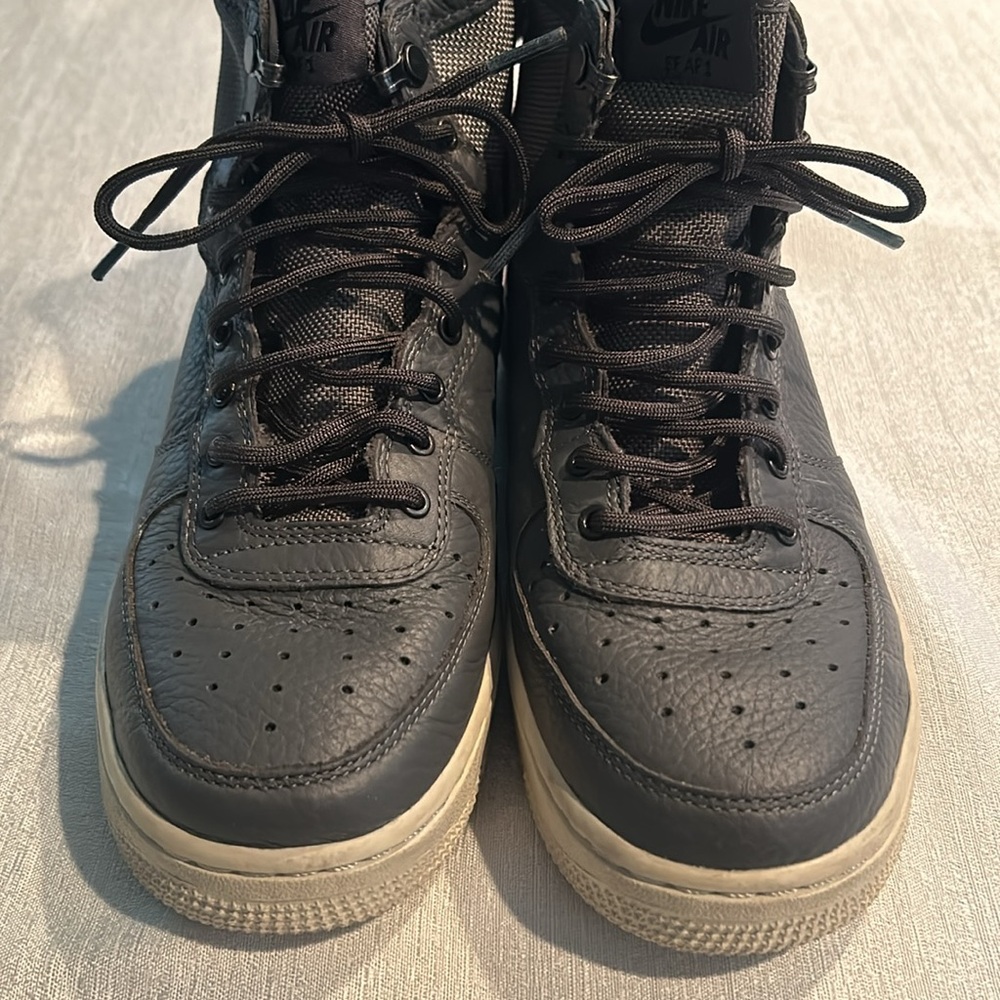 Nike Sf Air Force 1 Mid Dark Grey - Picture 5 of 7